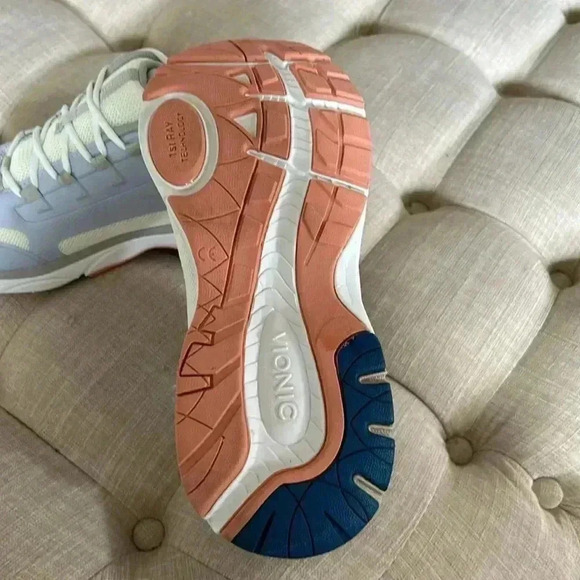 Vionic Edin Drift Blue Haze Mesh 9 - Picture 5 of 6